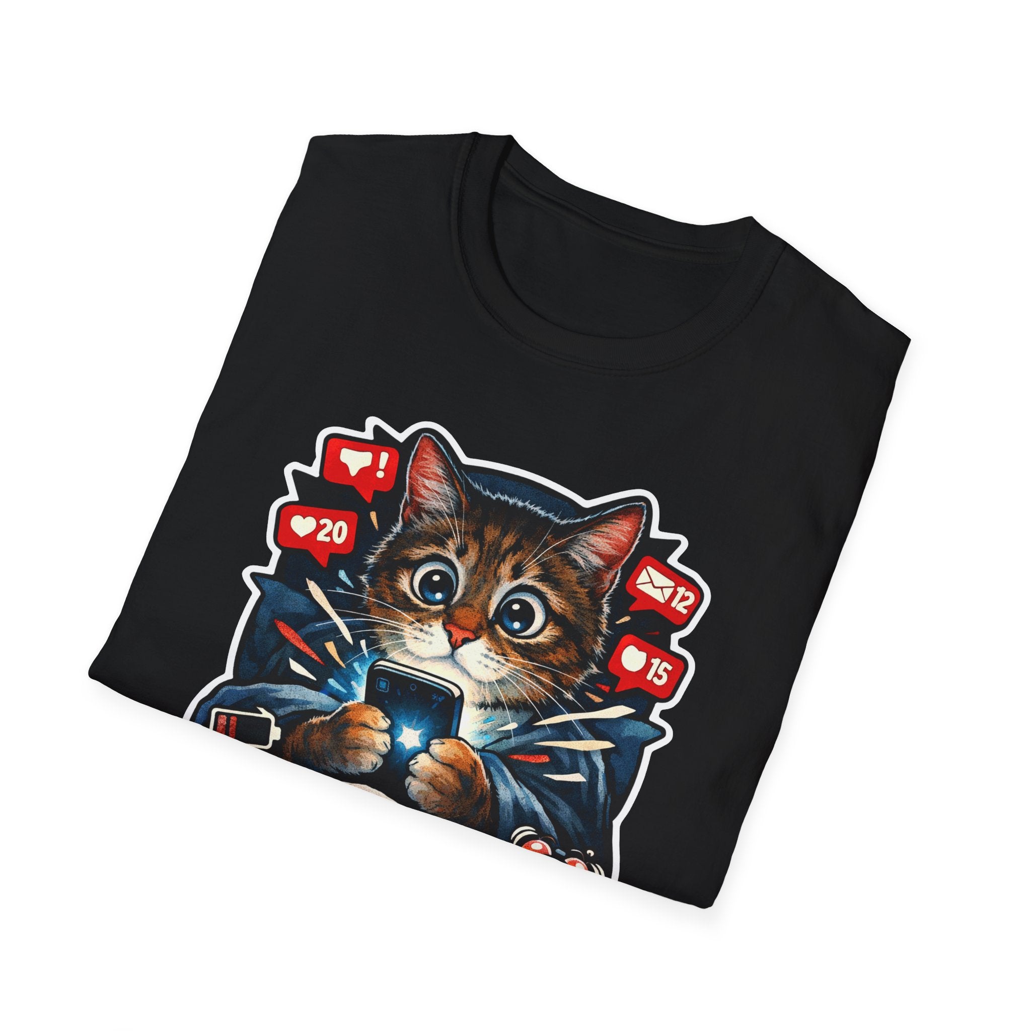 Scratch Posts Are Way Better Than Social Media Posts Funny Cat Social Media T-Shirt | Tech Pack Collection by PetPulse