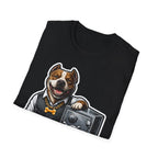 Always Get the Bone Funny Mobster Pit Bull T-Shirt | The Dog Father Collection by PetPulse