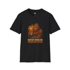 Bigfoot Needs His Pumpkin Spice Fall T-Shirt - Funny Sasquatch Autumn PSL Coffee Cryptid Tee
