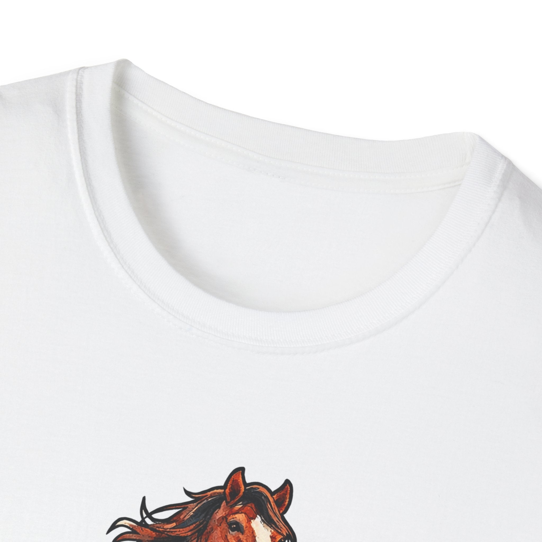 I Am a One-Horse Army Action Hero Horse T-Shirt | Robot Wreckage Victorious Horse Graphic Tee | Mane Event Collection by PetPulse