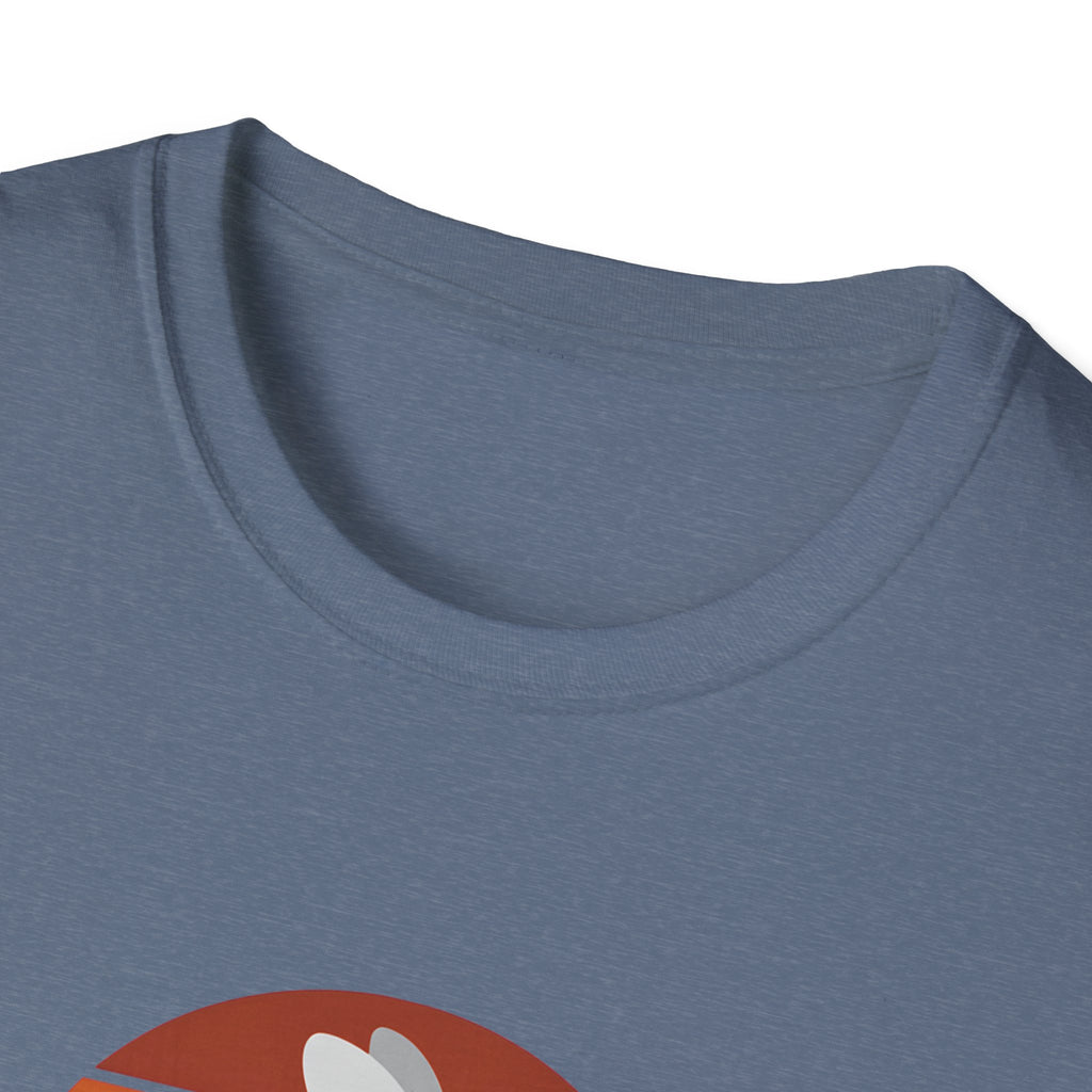 Rainbow striped rabbit T-Shirt