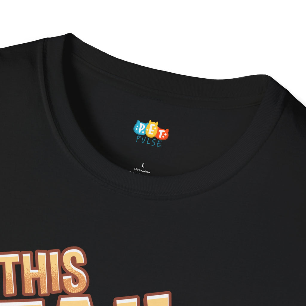 This Tail 100% Powered By Second Chances Dog T-Shirt - Goldendoodle Rescue Dog Parent Hero Graphic Tee