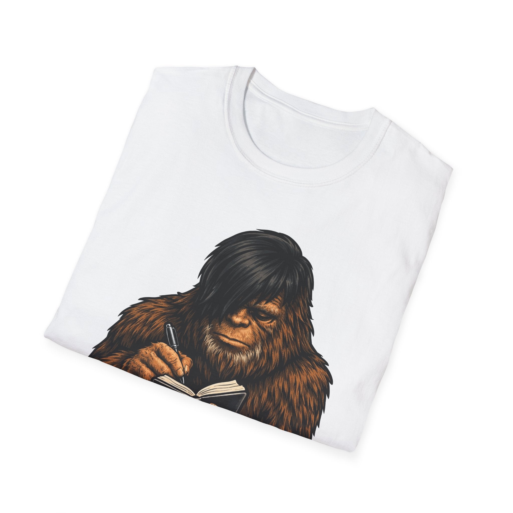 Deep Woods Depression Funny Emo Bigfoot T-Shirt | Cryptid Companions Collection by PetPulse