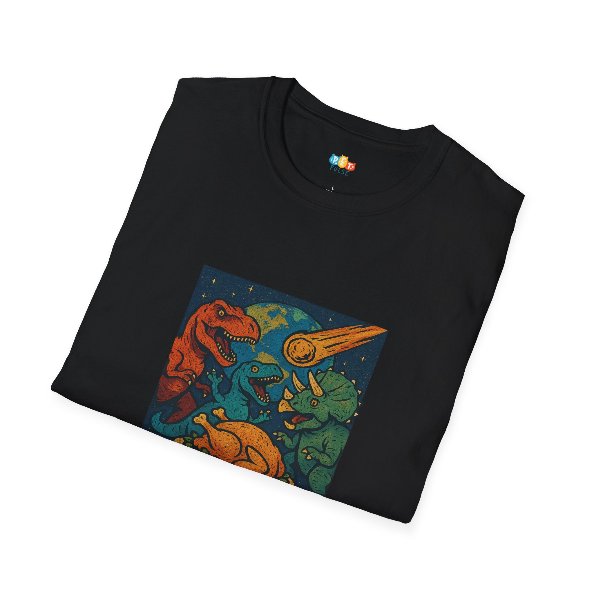 Would Have Been Thankful If The Asteroid Missed Dinosaur Thanksgiving T-Shirt - Funny Prehistoric Turkey Day Space Tee