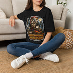 Arrr Hand Over the Treats Matey Pirate Bulldog T-Shirt | Halloween Pet T-Shirts Collection by PetPulse