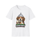 Who’s the Real Good Boy Funny Conspiracy Beagle T-Shirt | Pet-Spiracy Theorist Collection by PetPulse