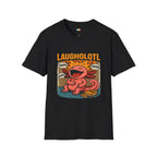 Laugholotl Comedy Axolotl T-Shirt - Funny Comedian Joke Book Humor Laughter Stand Up Comedy Tee