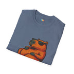 Capy-Diem Cool Capybara Sunglasses T-Shirt - Funny Chill Vibes Seize The Day Animal Lover Graphic Tee