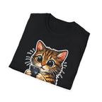 This Timeline Smells Wrong Funny Suspicious Cat T-Shirt | Tech Pack Collection by PetPulse