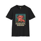 Axolotl Squad Cute Aquarium Pet T-Shirt - Funny Animal Lover Amphibian Tank Owner Aquatic Friend Tee
