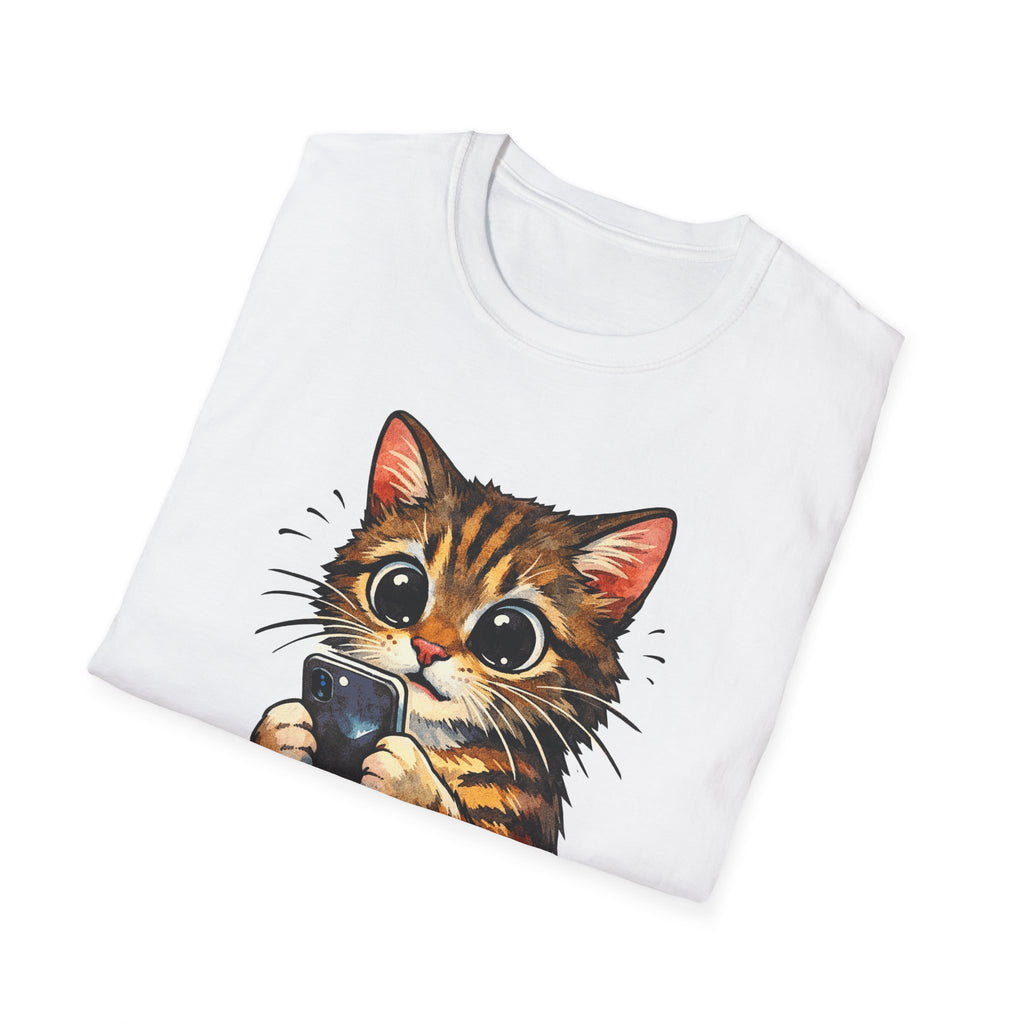 This Timeline Smells Wrong Funny Suspicious Cat T-Shirt | Tech Pack Collection by PetPulse