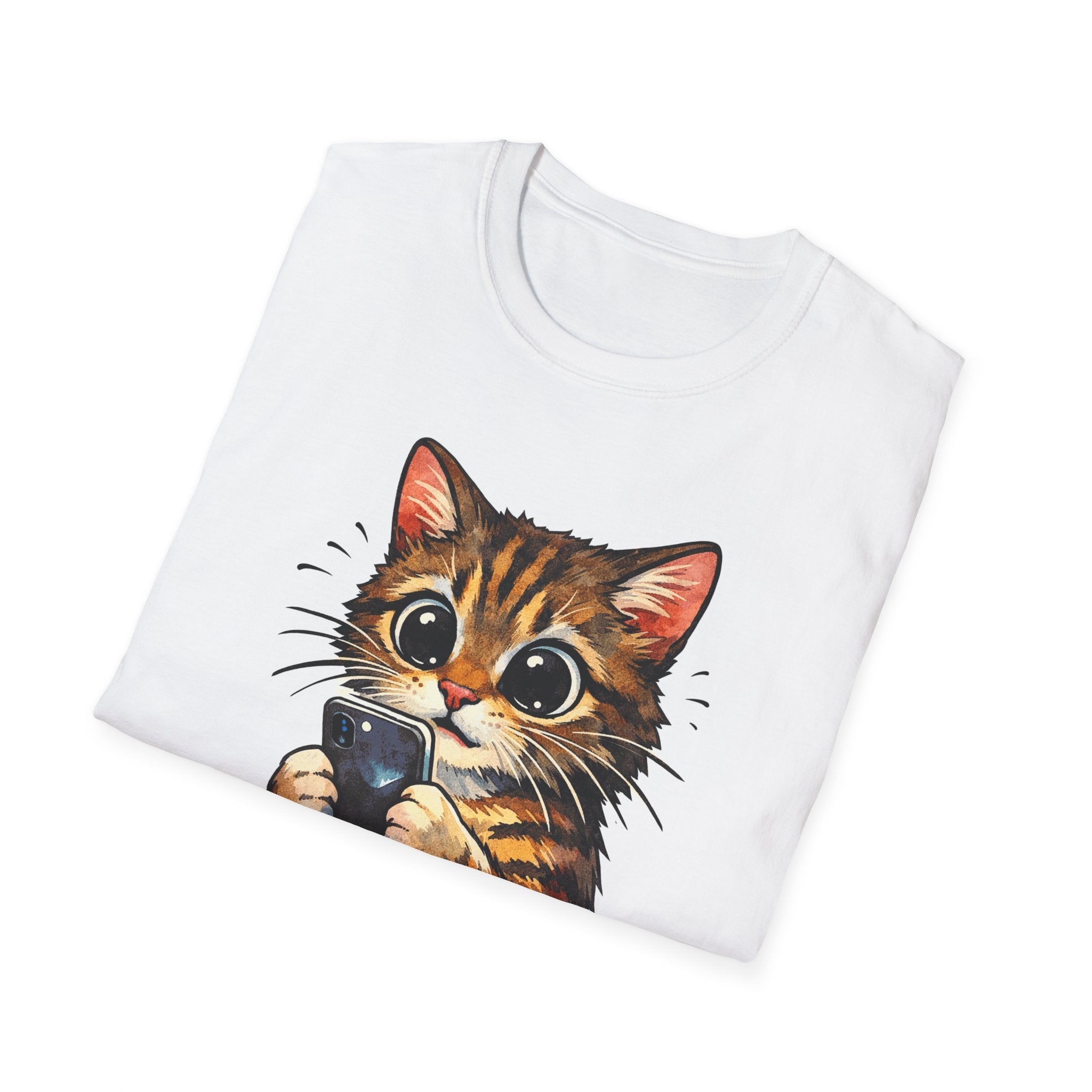 This Timeline Smells Wrong Funny Suspicious Cat T-Shirt | Tech Pack Collection by PetPulse