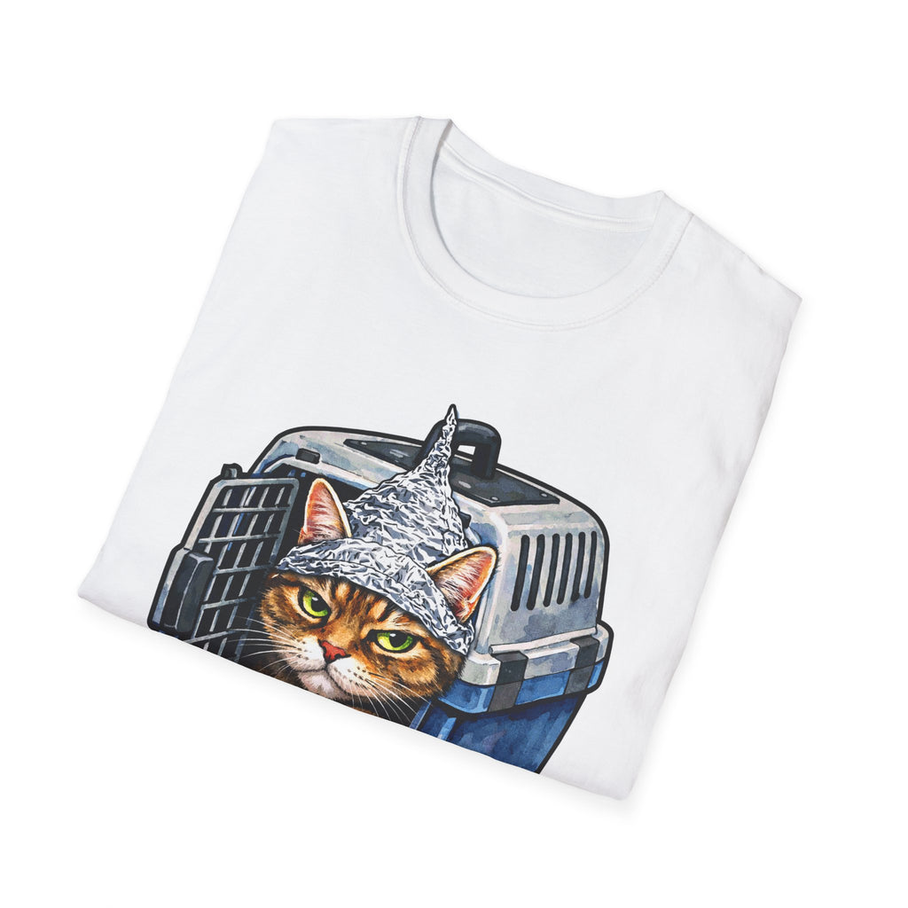 Veterinarians Know Too Much Funny Conspiracy Cat T-Shirt | Cat-Spiracy Theorist Series | Pet-Spiracy Theorist Collection by PetPulse