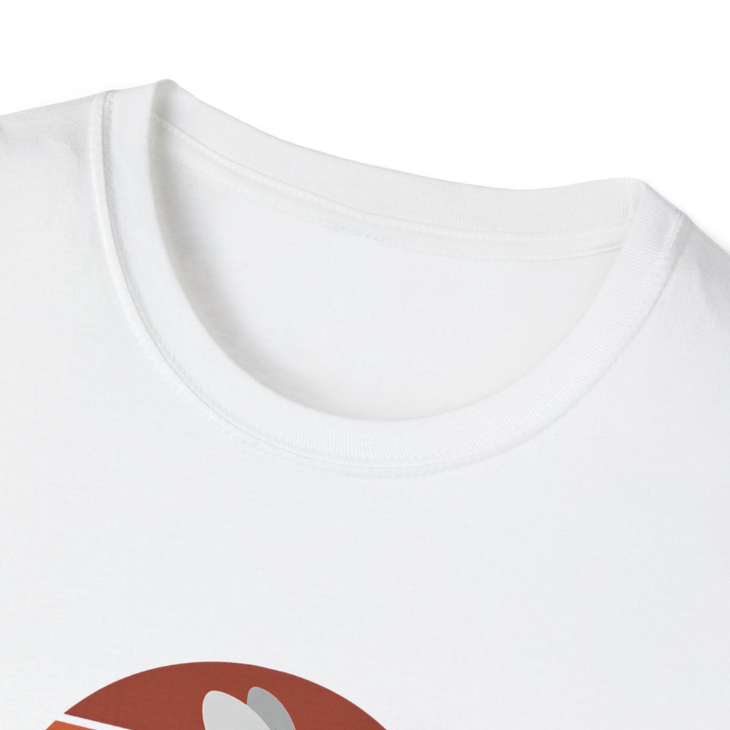 Rainbow striped rabbit T-Shirt