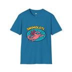 Swimolotl Athletic Axolotl Swimming T-Shirt - Funny Animal Pun Pool Swimmer Water Sports Fitness Tee