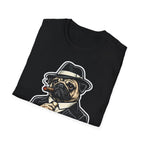 Made Dog Funny Mobster Pug T-Shirt | The Dog Father Collection by PetPulse