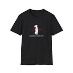 Dog Lover T-Shirt — “Dogs Make Me Stupid Happy” Cute Heart Graphic