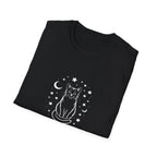 Cat Night T-Shirt — "It's a Purrfect Night" Cute Moon & Stars Cat Tee
