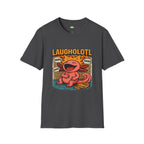 Laugholotl Comedy Axolotl T-Shirt - Funny Comedian Joke Book Humor Laughter Stand Up Comedy Tee