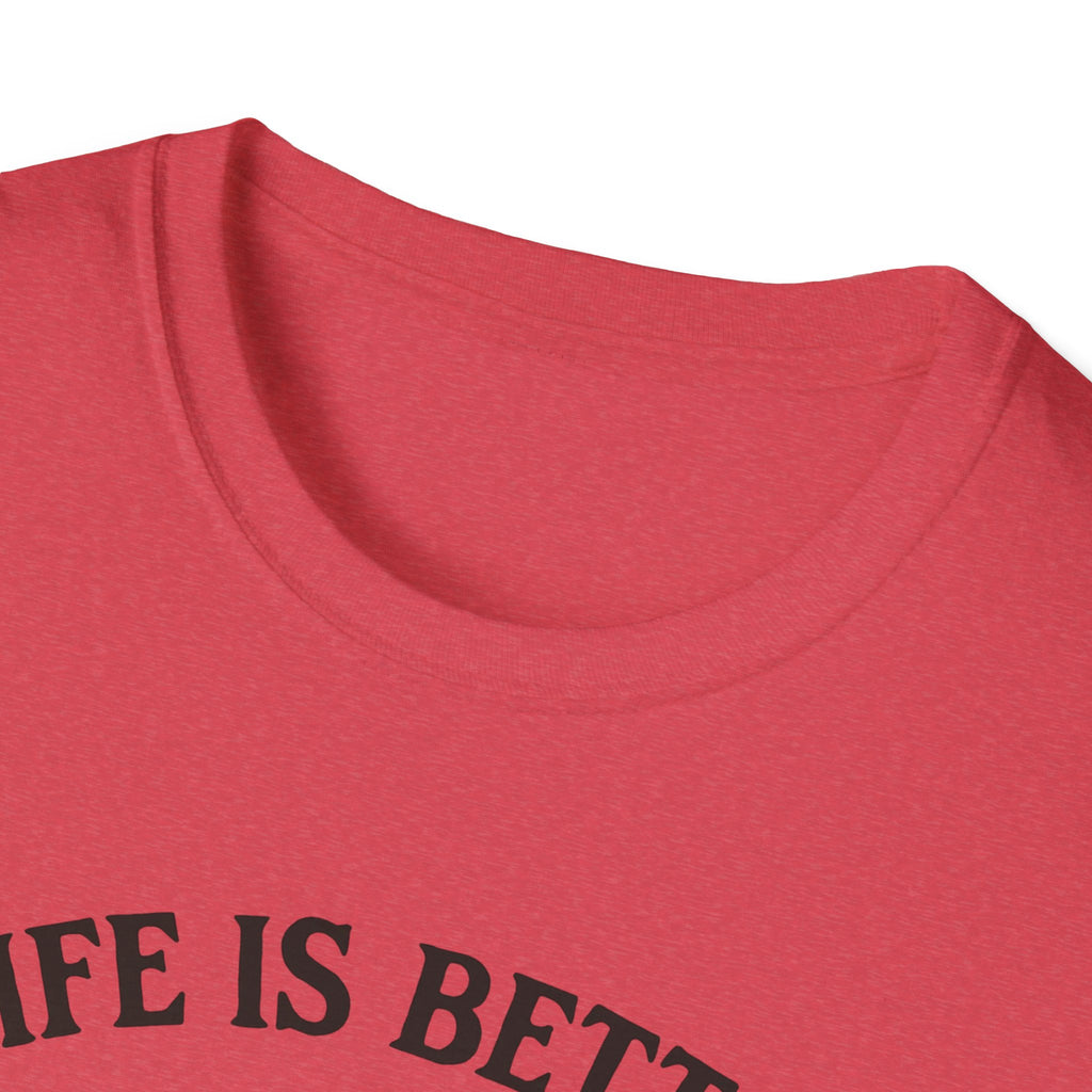 Cat With Slogan T-Shirt