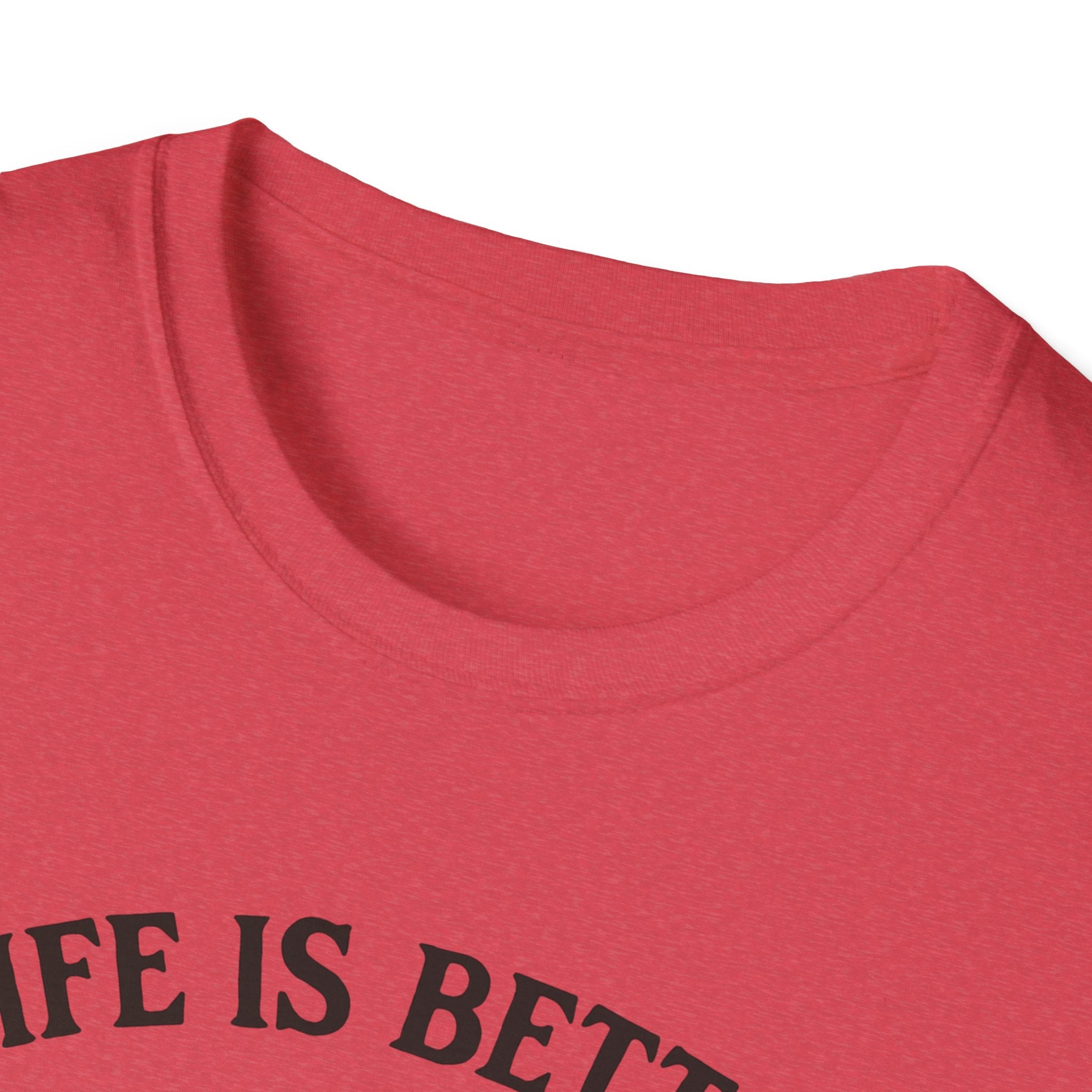 Cat With Slogan T-Shirt