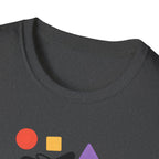 Unicorn with colorful shapes T-Shirt