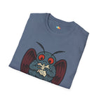 A Cryptid Ate My Homework T-Shirt - Funny Mothman Student School Excuse Legendary Creature Tee