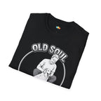 Old Soul New Tricks T-Shirt - Funny Senior Pet Dog Cat Lover Aging Animals Training Veterinary Graphic Tee