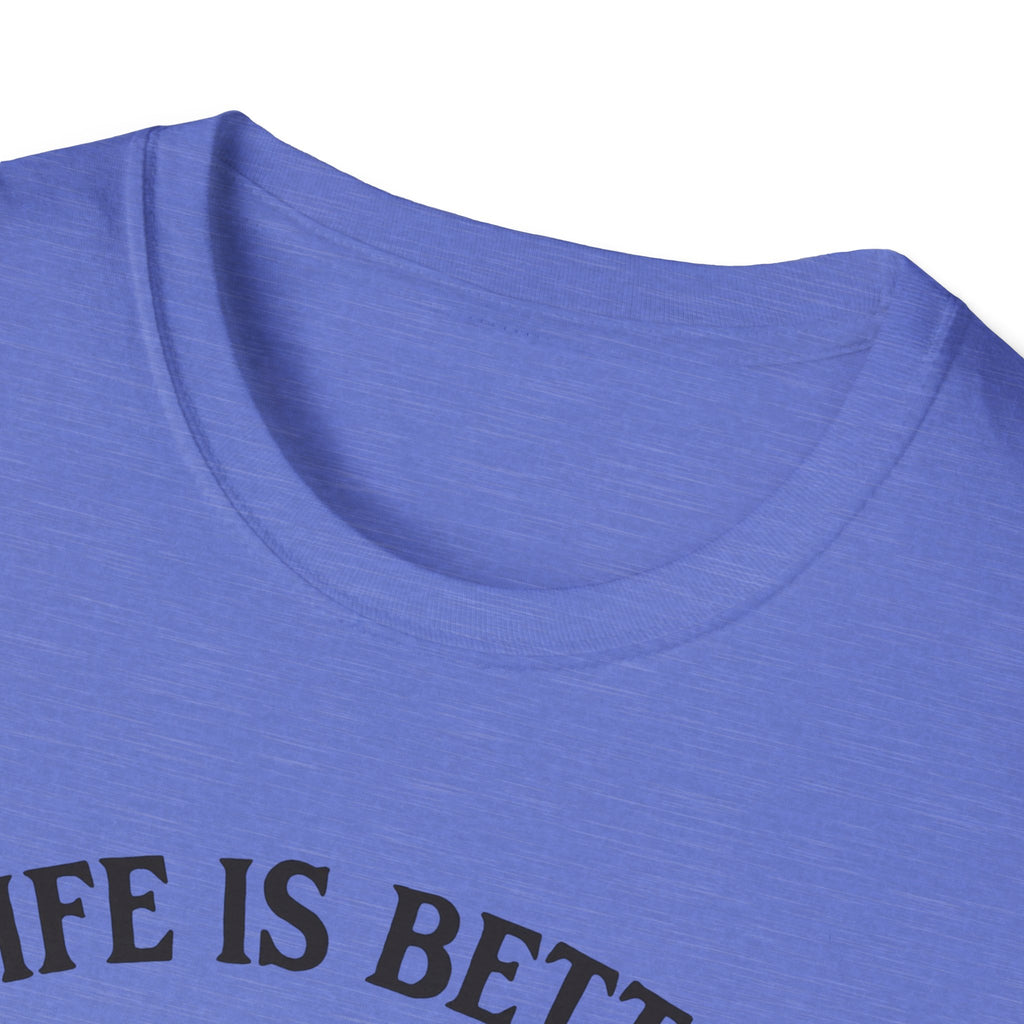 Cat With Slogan T-Shirt