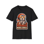Mars Needs More Corgis Funny Corgi Astronaut T-Shirt | Cosmic Encounters Collection by PetPulse