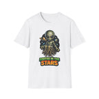 Rooted in the Stars Alien Tree Roots Space Art T-Shirt | Cosmic Encounters Collection by PetPulse