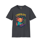 Codeolotl Programming Axolotl T-Shirt - Funny Coder Developer Computer Science Software Engineer Tee