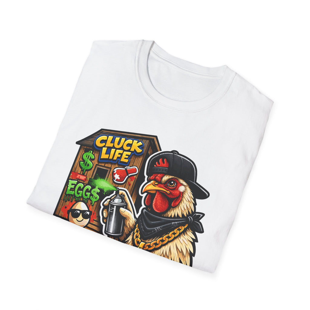 Our Thing Our Coop Funny Street Chicken T-Shirt | Graffiti Rooster Cluck Life Graphic Tee for Chicken Owners | PetPulse