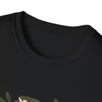 Botanical Snake T-Shirt — Earth Tone Serpent Graphic Tee