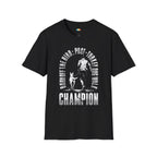 Burn Off The Bird Post-Turkey Dog Walk Champion T-Shirt - Funny Thanksgiving Pet Owner Holiday Fitness Graphic Tee