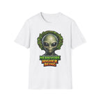 Herbivore Higher Being Vegan Alien with Vine Crown T-Shirt | Cosmic Encounters Collection by PetPulse