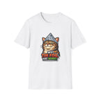 My Tin Foil Hat Works Funny Smug Conspiracy Cat T-Shirt | Cat-Spiracy Theorist Series | Pet-Spiracy Theorist Collection by PetPulse