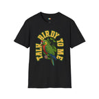 Birdy Gym Parrot T-Shirt - Funny Pet Bird Owner Tropical Feather Lover Gift Tee