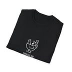 Chicken Graphic T-Shirt — "Chickens Are Music to My Ears" Farm Animal Tee