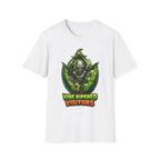Vine Ripened Visitors Alien Bursting from Pea Pod T-Shirt | Cosmic Encounters Collection by PetPulse