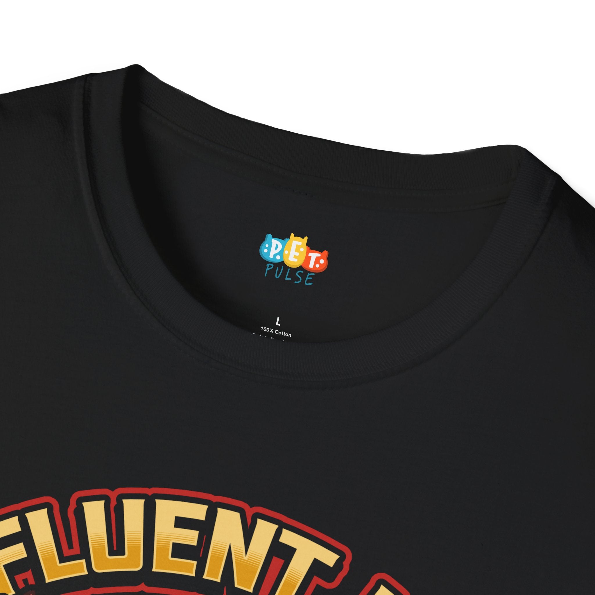 Fluent In Chicken Language T-Shirt - Funny Farm Life Poultry Communication Expert Bilingual Graphic Tee