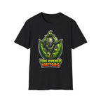 Vine Ripened Visitors Alien Bursting from Pea Pod T-Shirt | Cosmic Encounters Collection by PetPulse