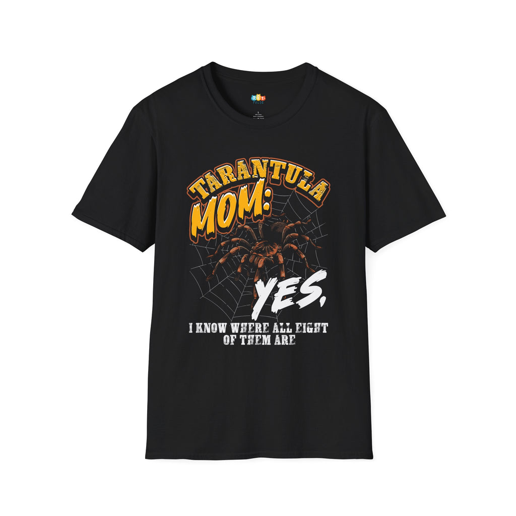 Tarantula Mom T-Shirt - Funny Spider Pet Owner Arachnid Lover Mother Gift Tee