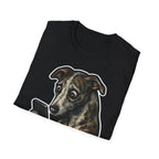 Cant Be Trained to Stop Doomscrolling Funny Greyhound T-Shirt | Tech Pack Collection by PetPulse