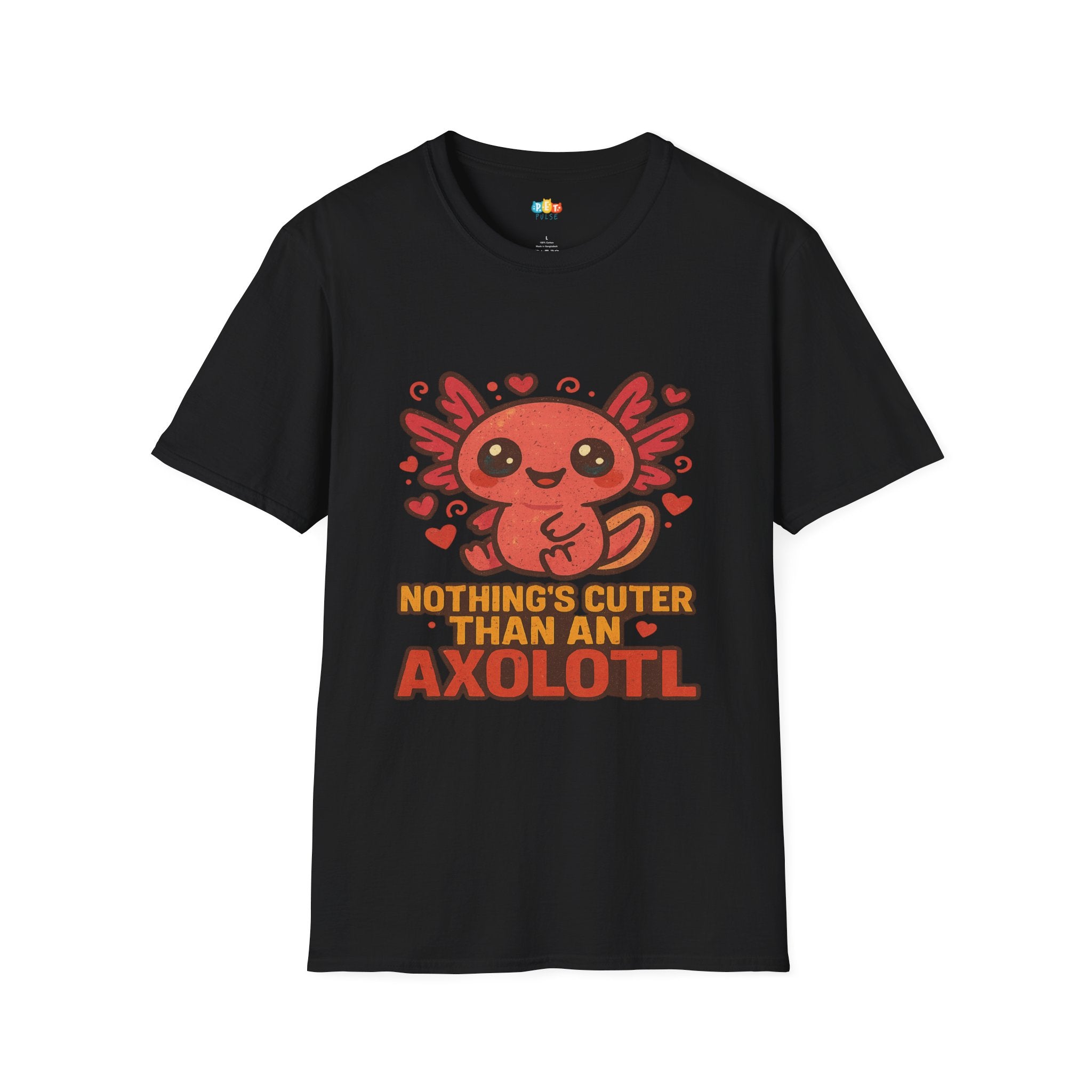 Nothing's Cuter Than An Axolotl Adorable T-Shirt - Funny Animal Lover Cute Amphibian Kawaii Pet Tee
