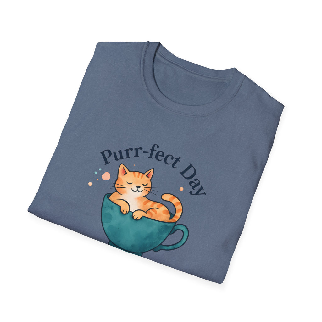 Cat in Teacup T-Shirt