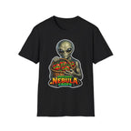 Organic Nebula Crops Funny Alien Farmer T-Shirt | Cosmic Encounters Collection by PetPulse