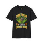 Some Dream Of Castles I Dream Of Barns T-Shirt - Funny Farm Life Rural Country Living Barn Farmer Graphic Tee