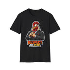 Respect The Peck Funny Boss Rooster T-Shirt | Mobster Chicken Graphic Tee for Chicken Owners | PetPulse
