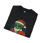 We've Come To Abduct The Naughty Alien Santa Christmas T-Shirt - Funny UFO Holiday Naughty List Space Tee
